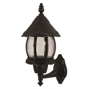 BLACK WALL GARDEN sconce 30 x 20 CM LOAD: 33 CM
